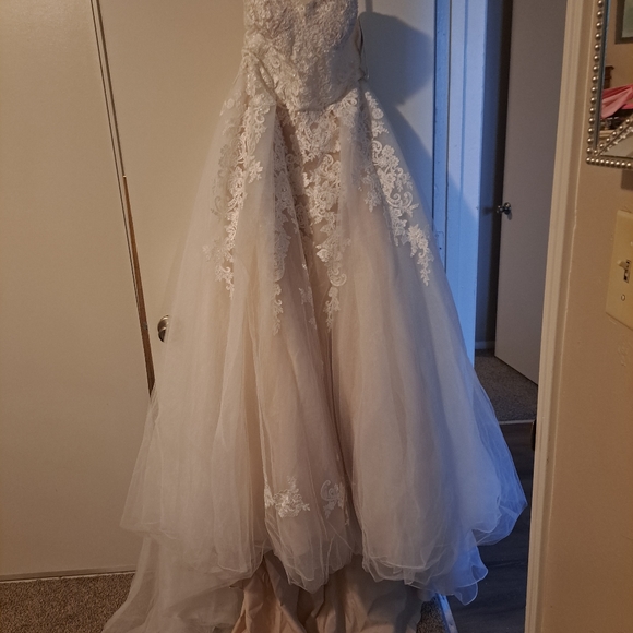 David's Bridal Wedding Gown - Picture 5 of 10